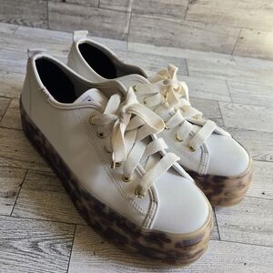 KEDS Triple Up Leather Turtoise Fox Sneaker